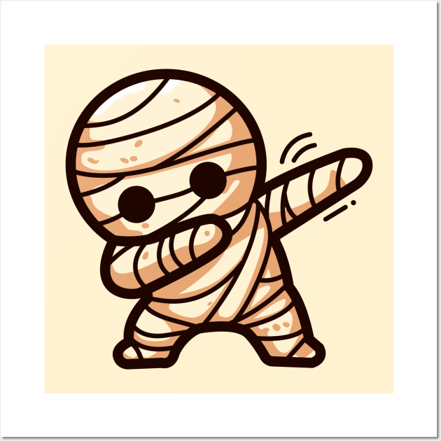 Dabbing Mummy Wall Art by gastaocared